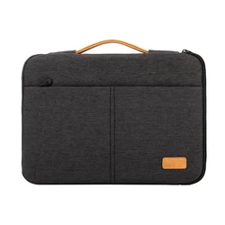 Premium Shockproof Laptop Sleeve and Briefcase - 15.6-inch (Dark grey)