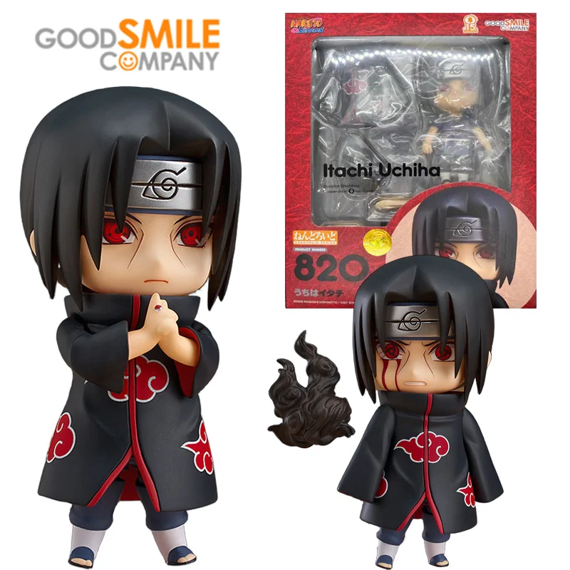 

Good Smile GSC 820 Itachi Uchiha Naruto Nendoroid 10Cm Aniime Original Action Figure Model Kit Toy Birthday Gift Collection