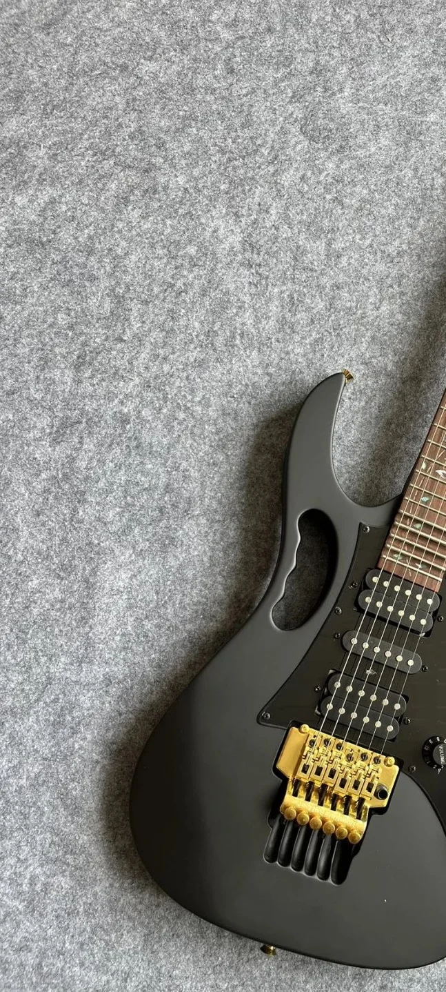 Топ электрогитара Craft IB гитара под заказ черный корпус из эбенового дерева для быстрой и бесплатной доставки