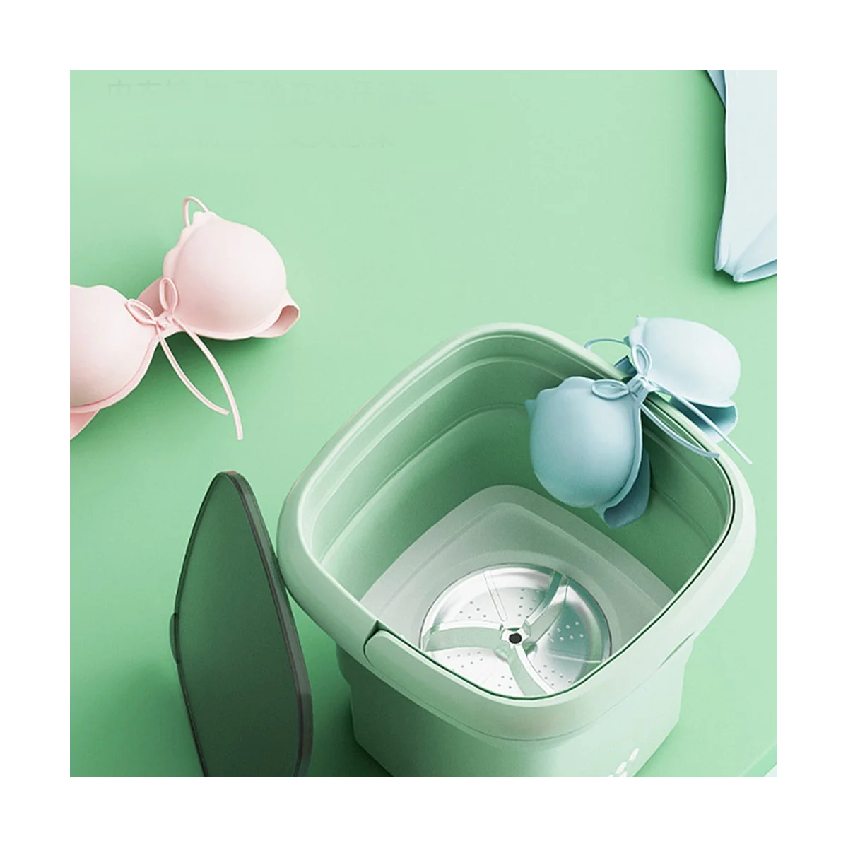 

Портативная стиральная машина, мини-мойка, чистящая, синяя, фотоавтоматическая мойка, носки для квартиры, путешествий, европейская вилка