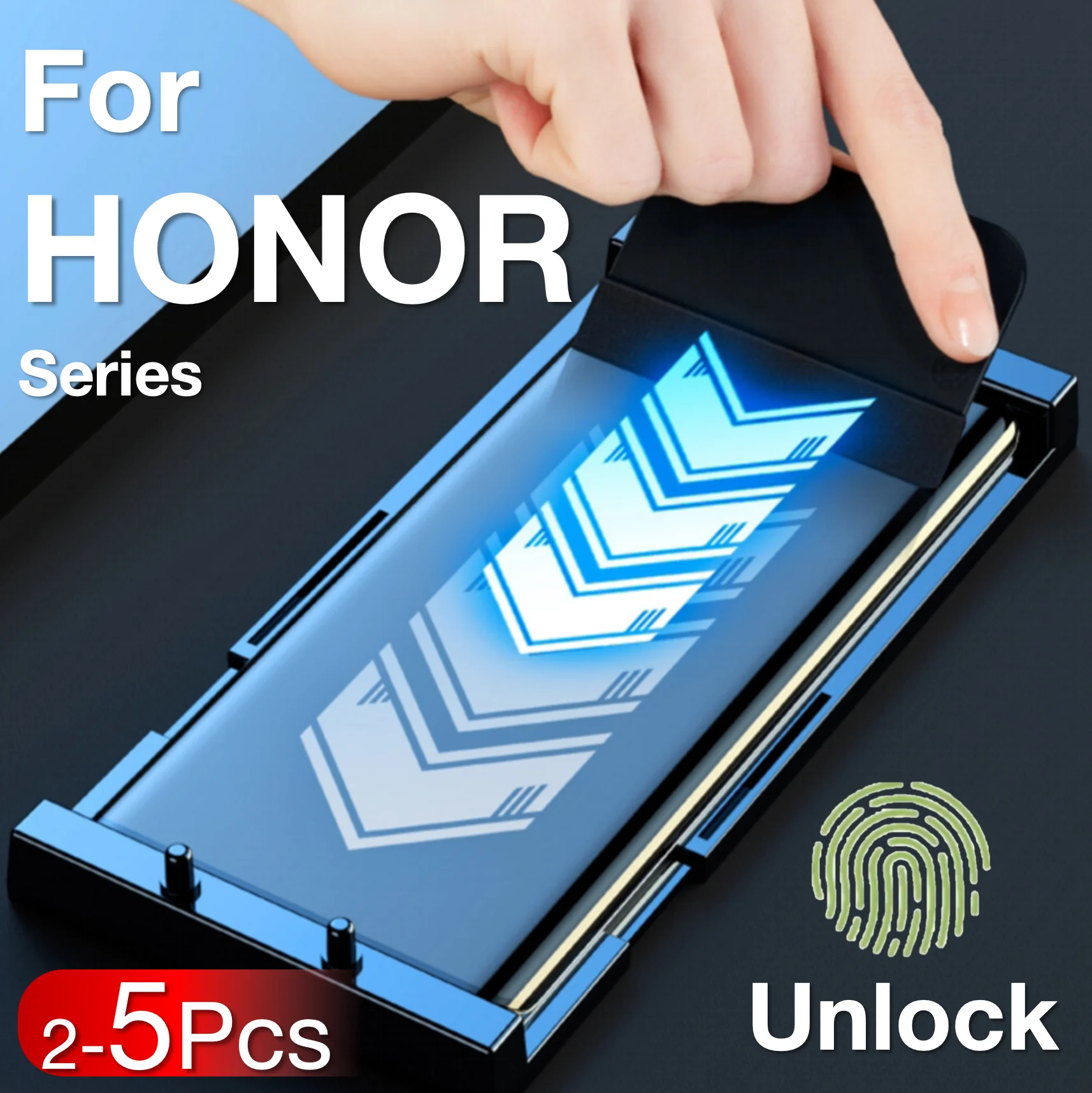 2-Pack Screen Protector with Installation Kit for HONOR - Non-Tempered Glass