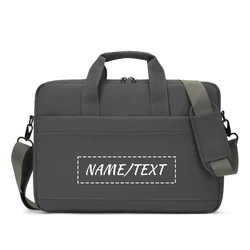 Premium Custom Laptop Bag - Portable Commuter Edition (Grey)