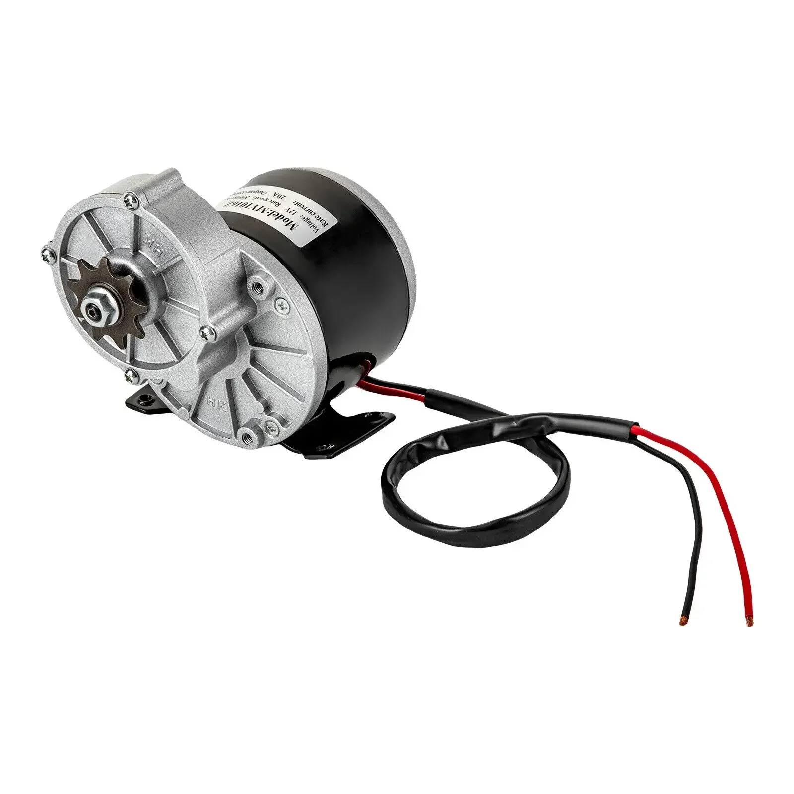 Getriebeuntersetzungs-Elektromotor 250 W DC 12 V – Hochleistungs-Fahrrad-Roller-Motor, gebürsteter Gleichstrommotor mit 9-Zahn-Kettenrad – Detail 3