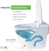 Elongated Smart Toilet Bidet in White with Auto Open Auto Close Auto Flush and Heated Seat  squat toilet 6