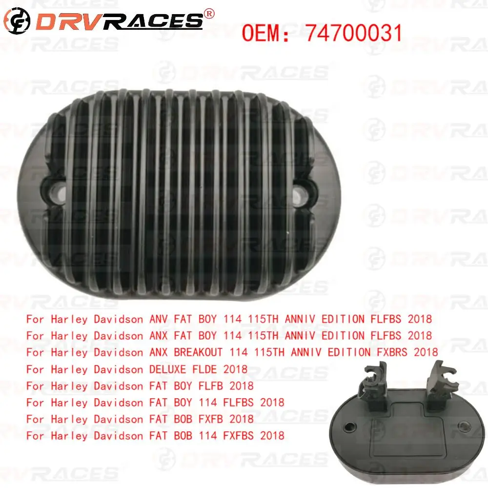 Raddrizzatore Del Regolatore Di Tensione Del Motore Per Harley Davidson Deluxe Flde Fat Boy Flfb 114 Flfbs Fat Bob Fxfb 114 Fxfbs Anv Fat Boy 2018