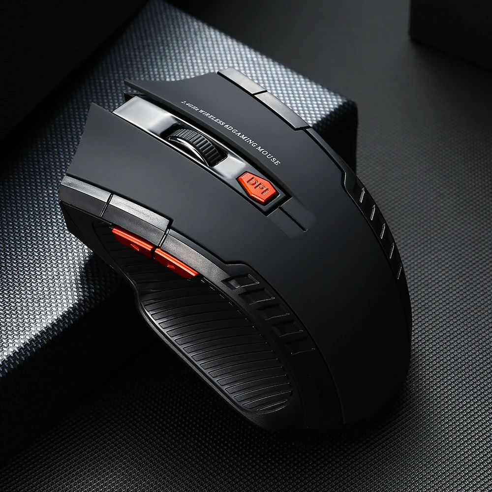 2.4G Gaming Mouse Wireless Optical Mouse Game Wireless Mice with USB Receiver Mouse for PC Gaming Laptops pc gaming mouse Mice