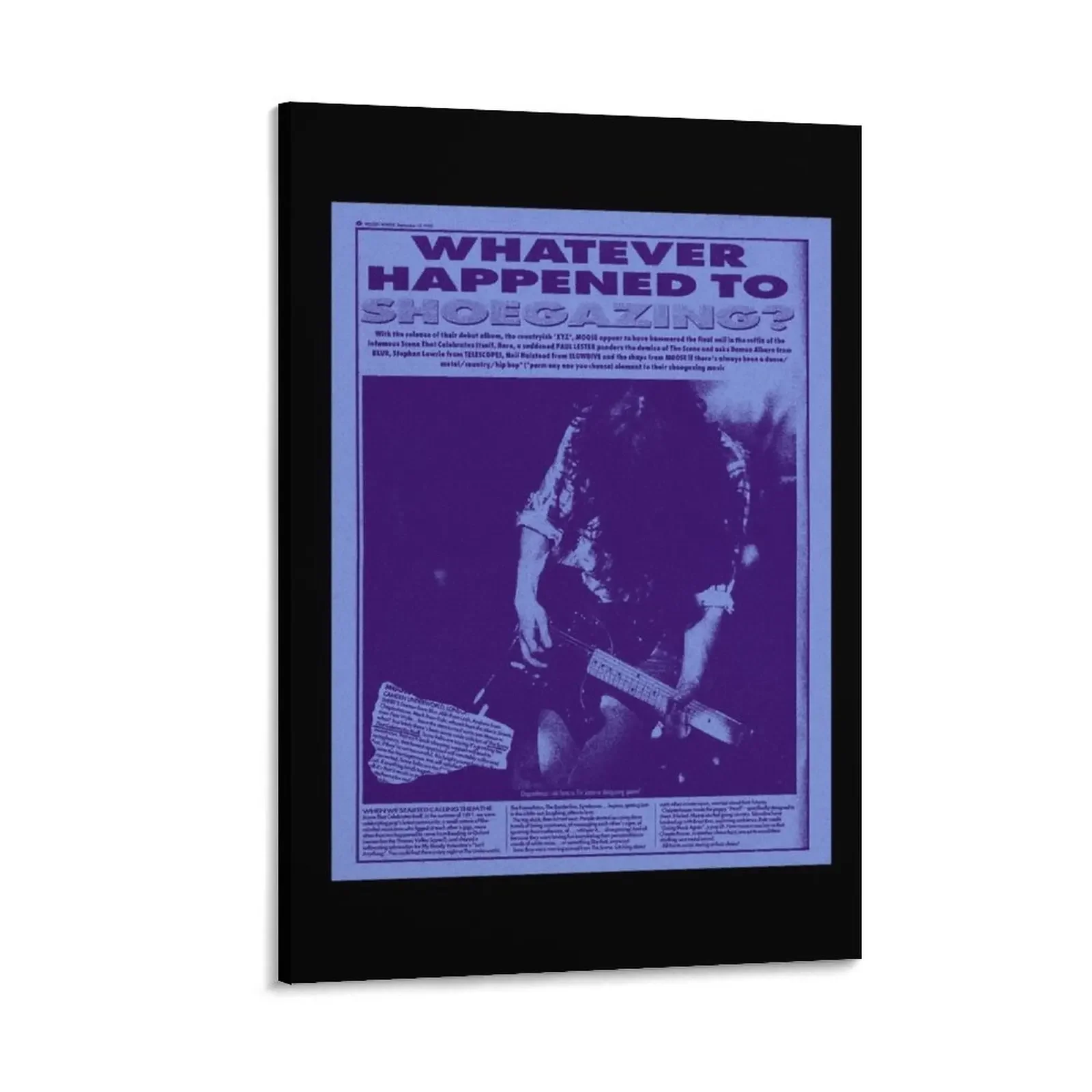 

Whatever Shoegazing Canvas Painting bedroom decoration Wall posters aesthetic room decor poster anime