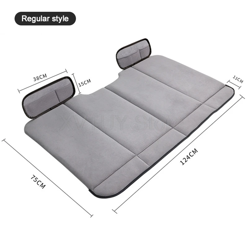 Portable Foldable Car Backseat Sleeping Mattress – SUV Travel & Camping Pad1 Set Foldable Portable Double-Sided Car Backseat Sleeping Mattress Travel Camping Pad for SUV Simple Auto Interior Bed 6