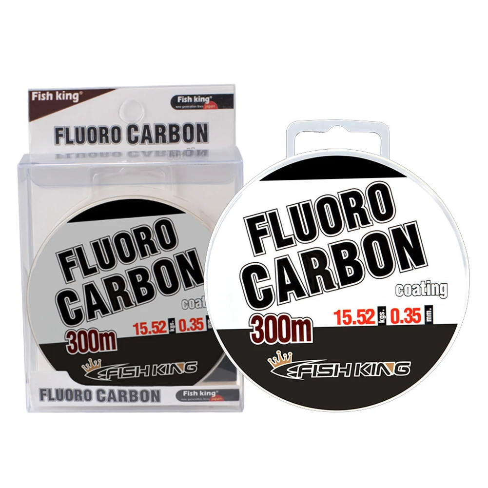 

Fluorocarbon Fishing Line 300m 0.3-0.5mm Fishing Lines Leader Carbon Fiber Line Carbon Fiber Leader Fly Fishing Line Super Soft