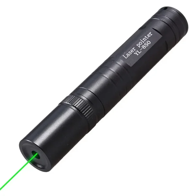 YL-850 Green Laser Flashlight Single Point Beam pointer pen Sales Sand Table Indicator Pen （16340 Battery not include） 2