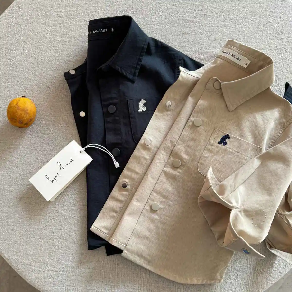 Children's Outerwear Boys 2026 Spring Autumn Style Kids Casual Shirt Fashion Cartoon Solid Color Girls' Blouses 2-10 Y Baby Top - 3