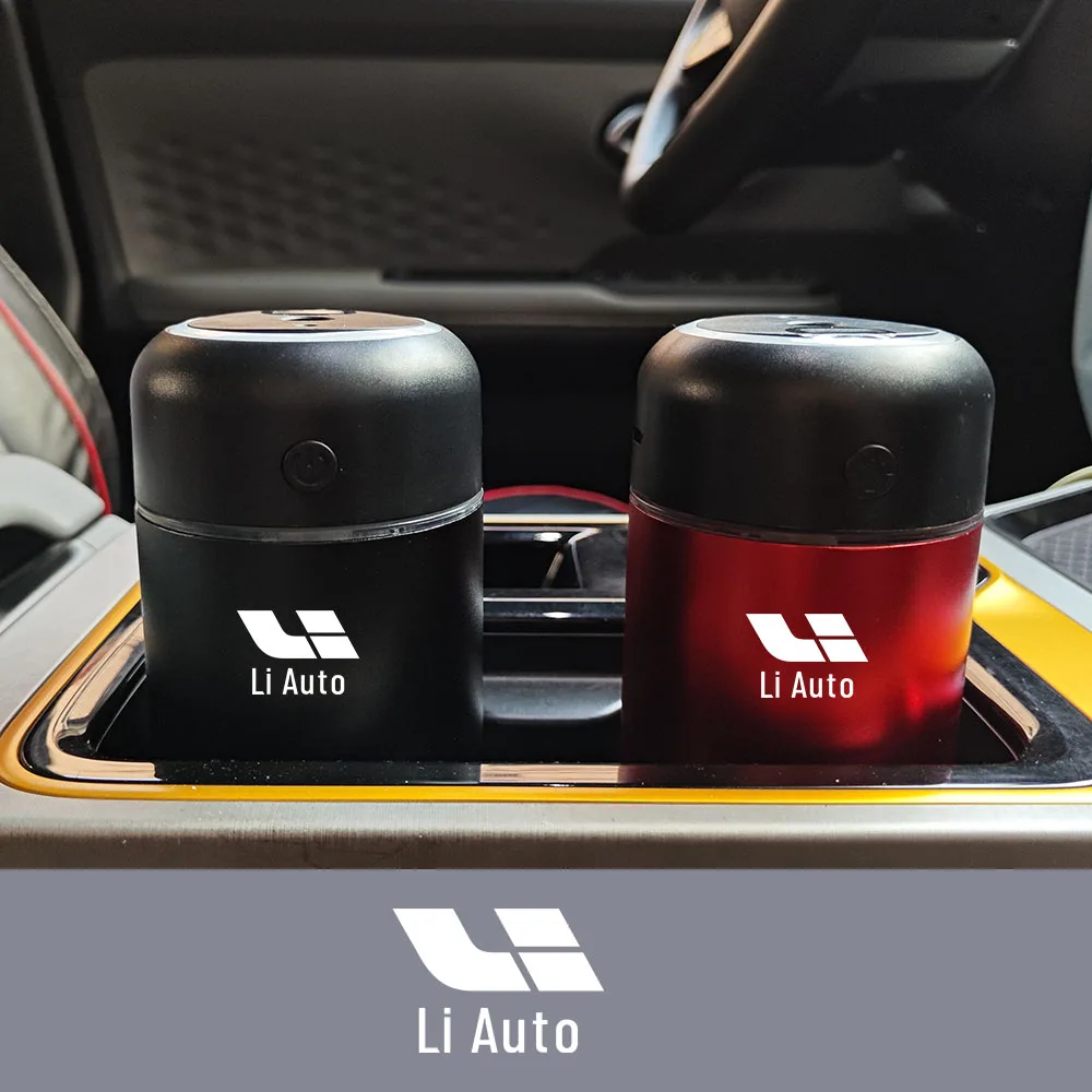 Silent Humidifier With projection USB Air Humidifier Car Mist DiffuserAir Freshener For Li Auto Lixiang One L7 L8 L9 L9 Max