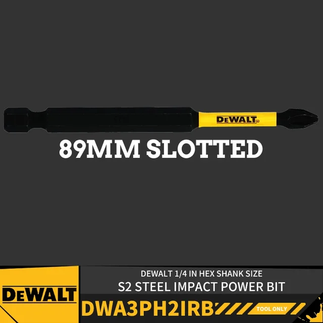 내구성과 다양한 기능을 갖춘 DEWALT 필립스 슬롯 임팩트 파워 비트