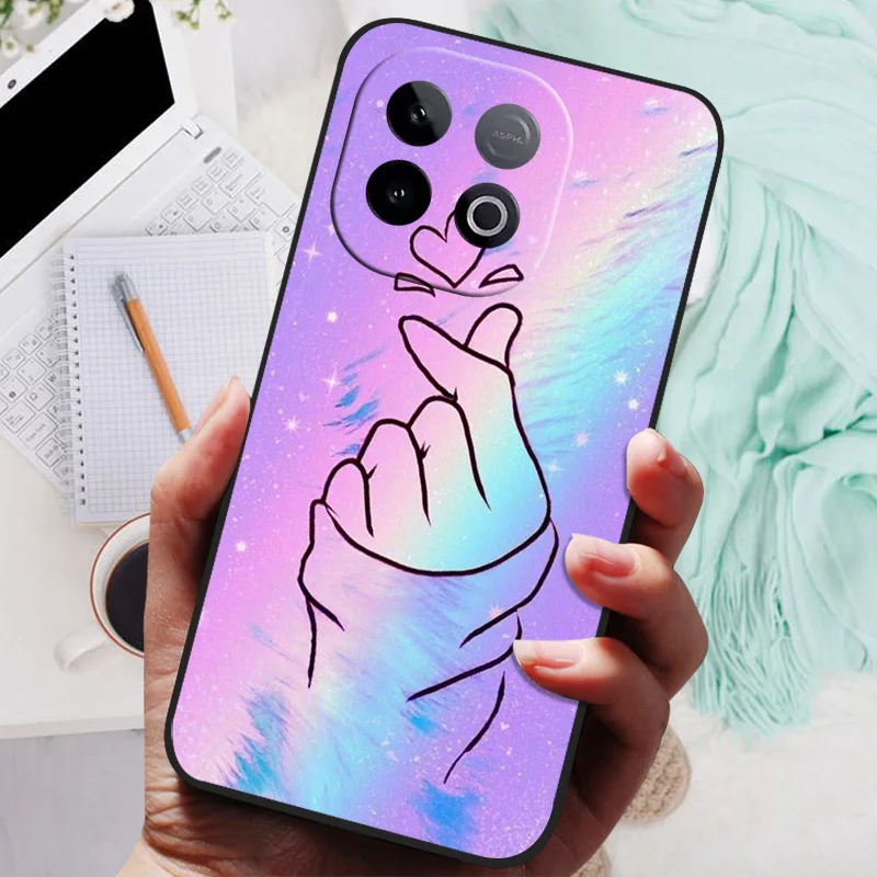 Premium Silicon Back Cover Phone Case with Soft Bumper Coque