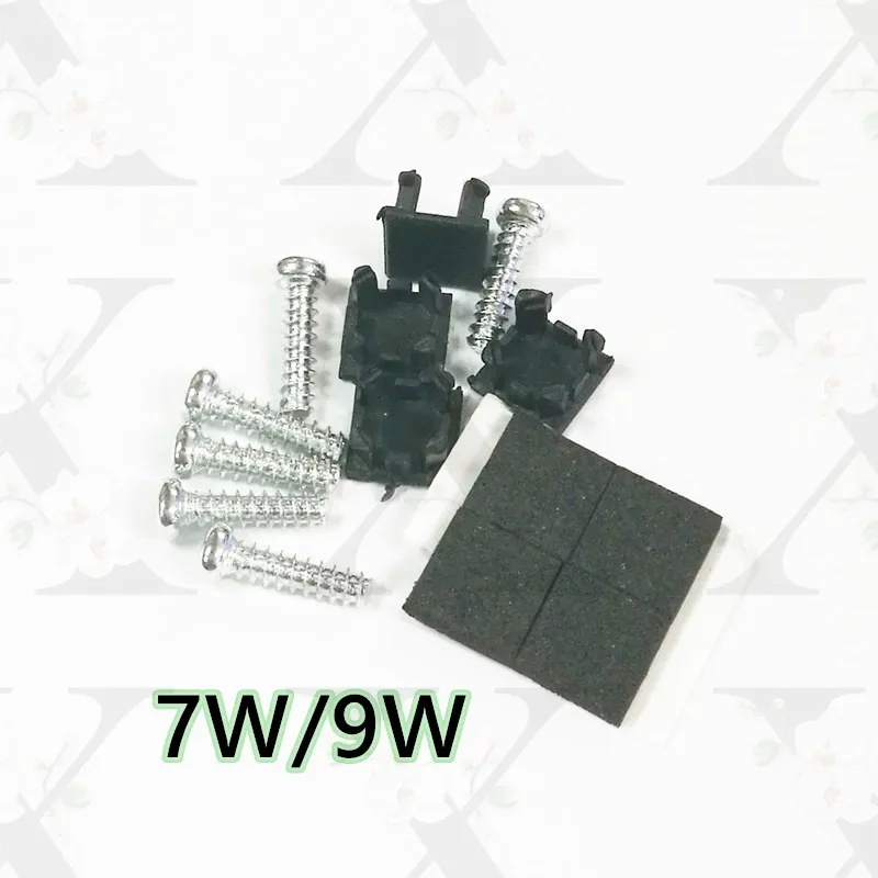 나사 키트 수리 부품 PS2 3W/5W/7W/9W 콘솔 커버 나사 고무 패드 PS2 3000X/5000X/7000X/9000X 하우징 케이스 나사 세트