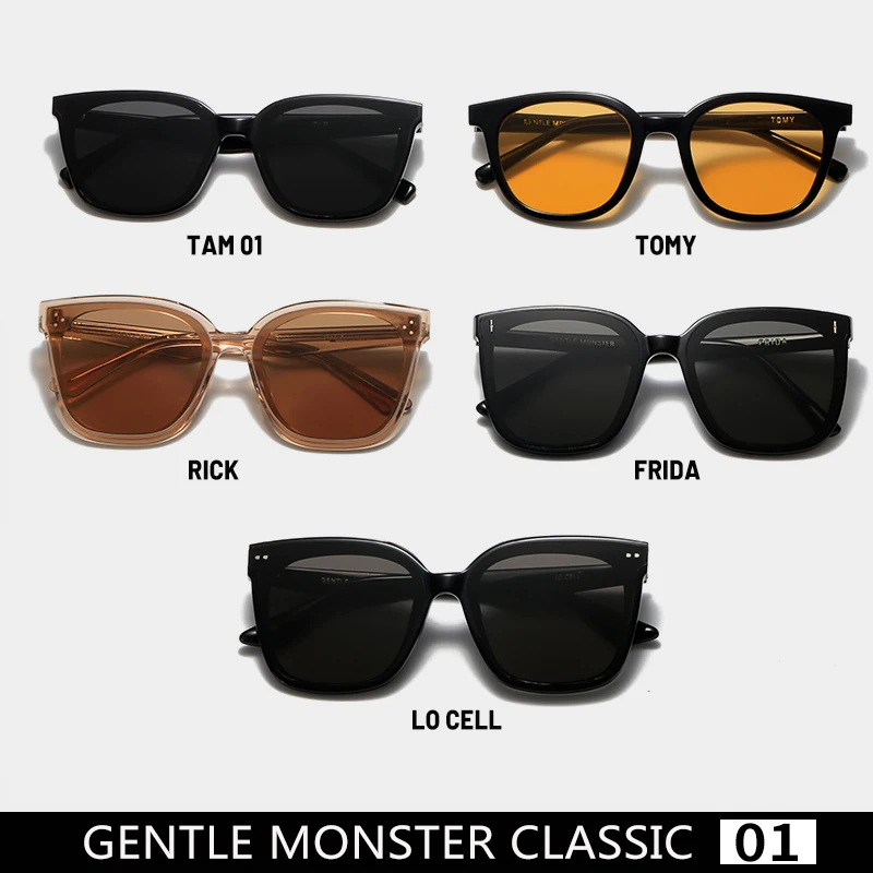 KoreaGENTLEMONSTERFashionSunglassesNewstyleLuxuryBrandDesigner