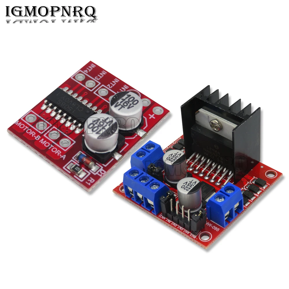 Scheda Driver Modulo L298N 298N Motore Passo-Passo Smart Car Robot Breadboard Peltier High Power L298 Driver Motore Cc Per Arduino