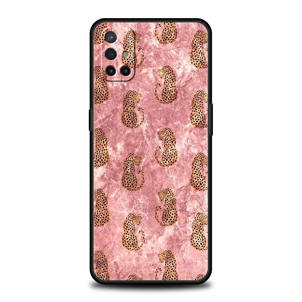 Elegant Gold & Pink Marble Phone Case - Stylish Protective Cover
