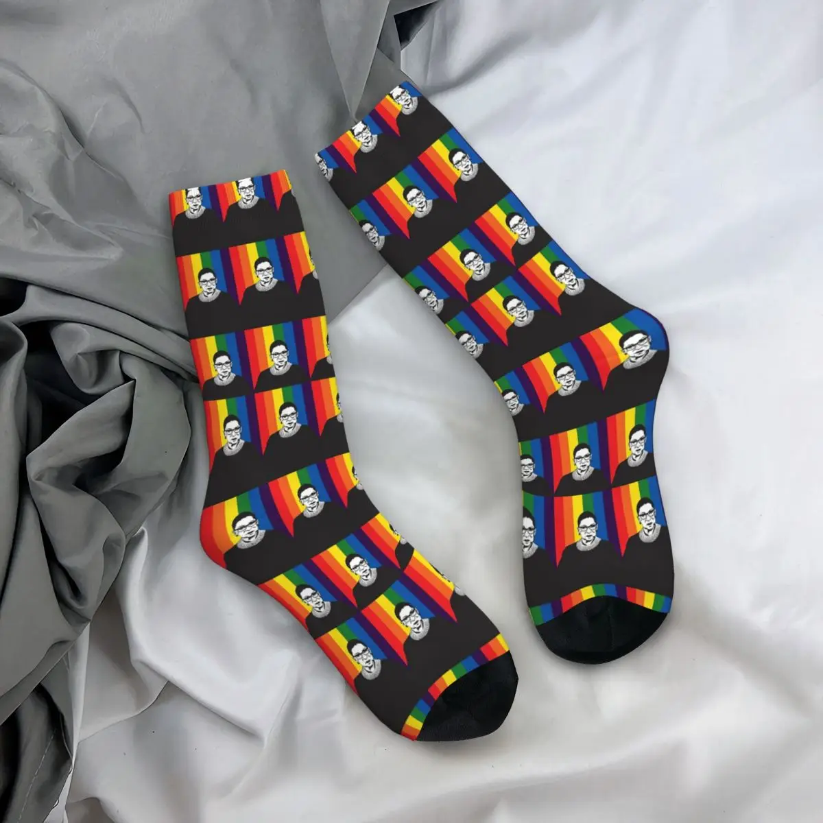 RBG Rainbow Adult Socks,Unisex socks,men Socks women Socks