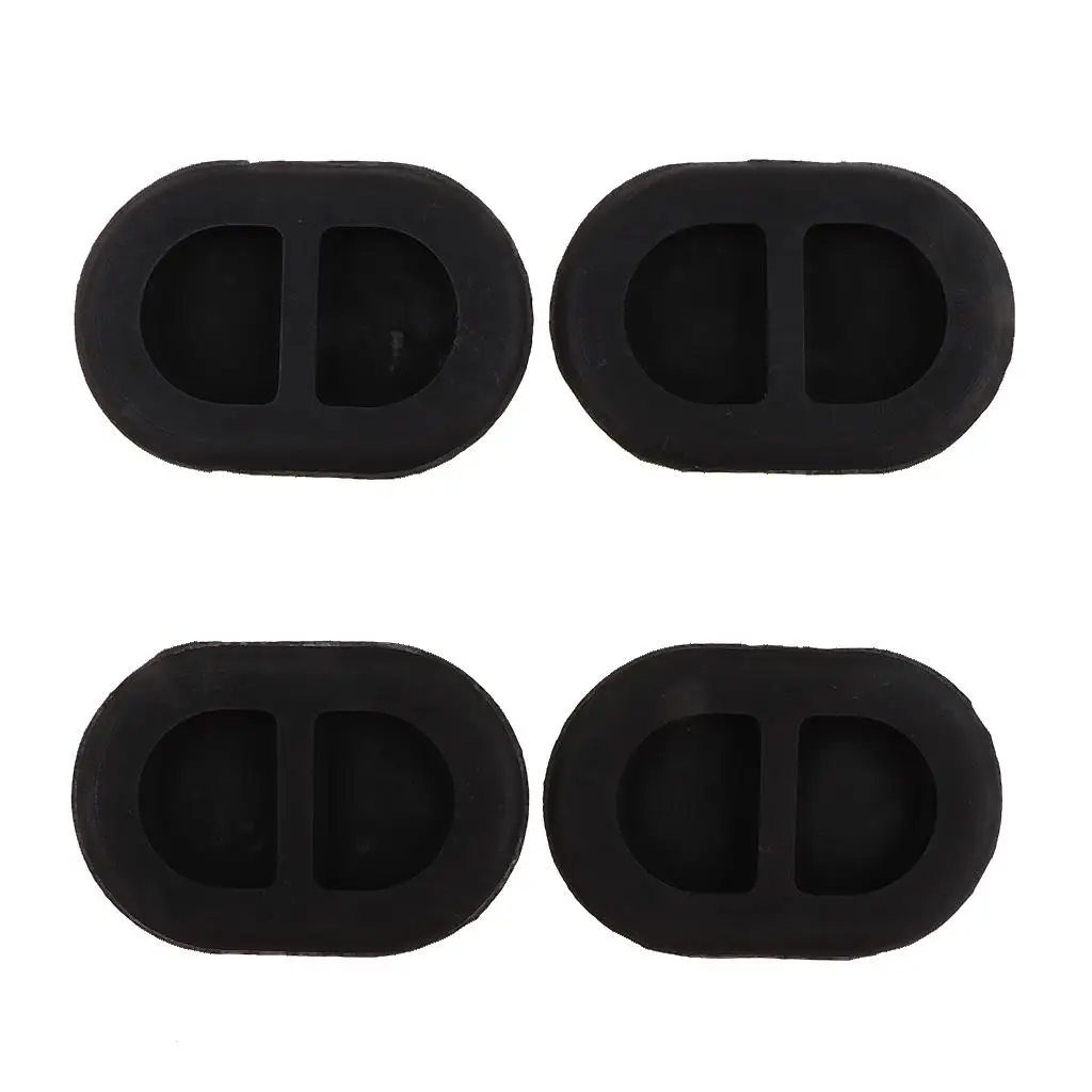 FLOOR DRAIN PLUGS (four pack) Portable for Jeep Wrangler TJ 12-17
