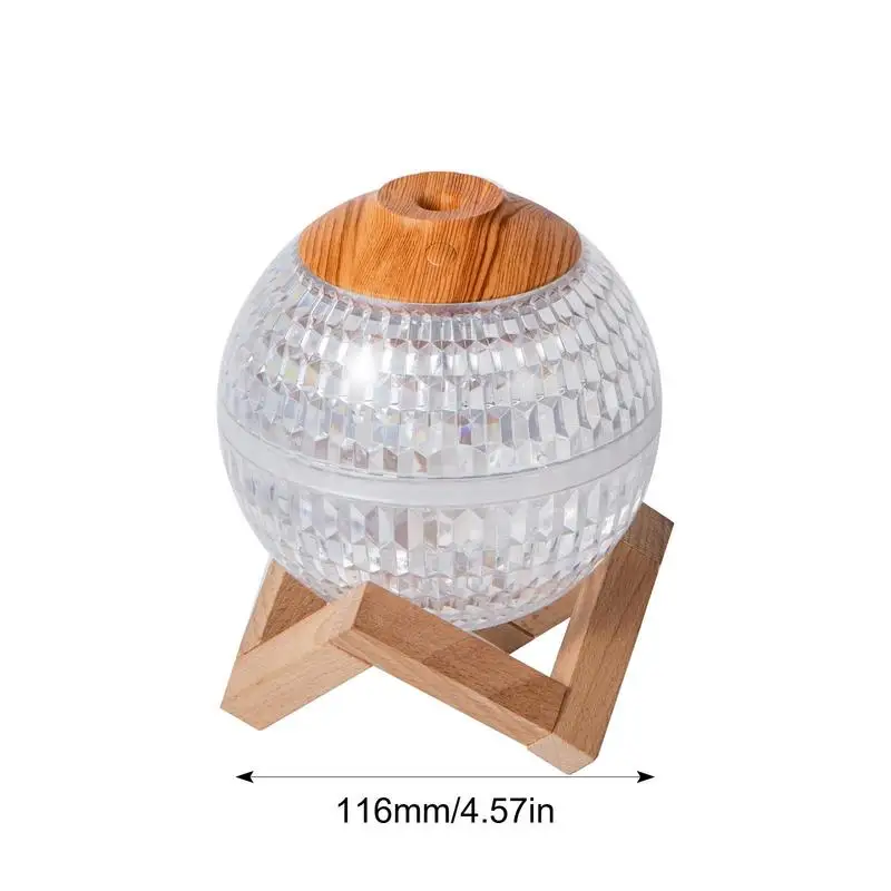 Crystal Ball Humidifier Colorful Atmosphere Light Silent Diffuser For Kids Humidifier Lamp Colorful Room Humidifier For Bedroom