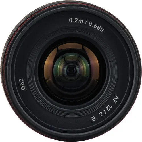 삼양 12mm F2 렌즈 AF 광각 렌즈 E X 마운트 카메라용 A7 A9 A7 IV A7III A6600 A7R3 XT3 XT04 X-T10 X-pro 삼양