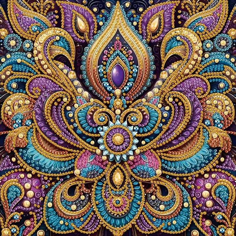 5D DIY Diamond Painting Set Mandala Special Shape Diamond Artwork Gift Wall Decoration Home Decoration