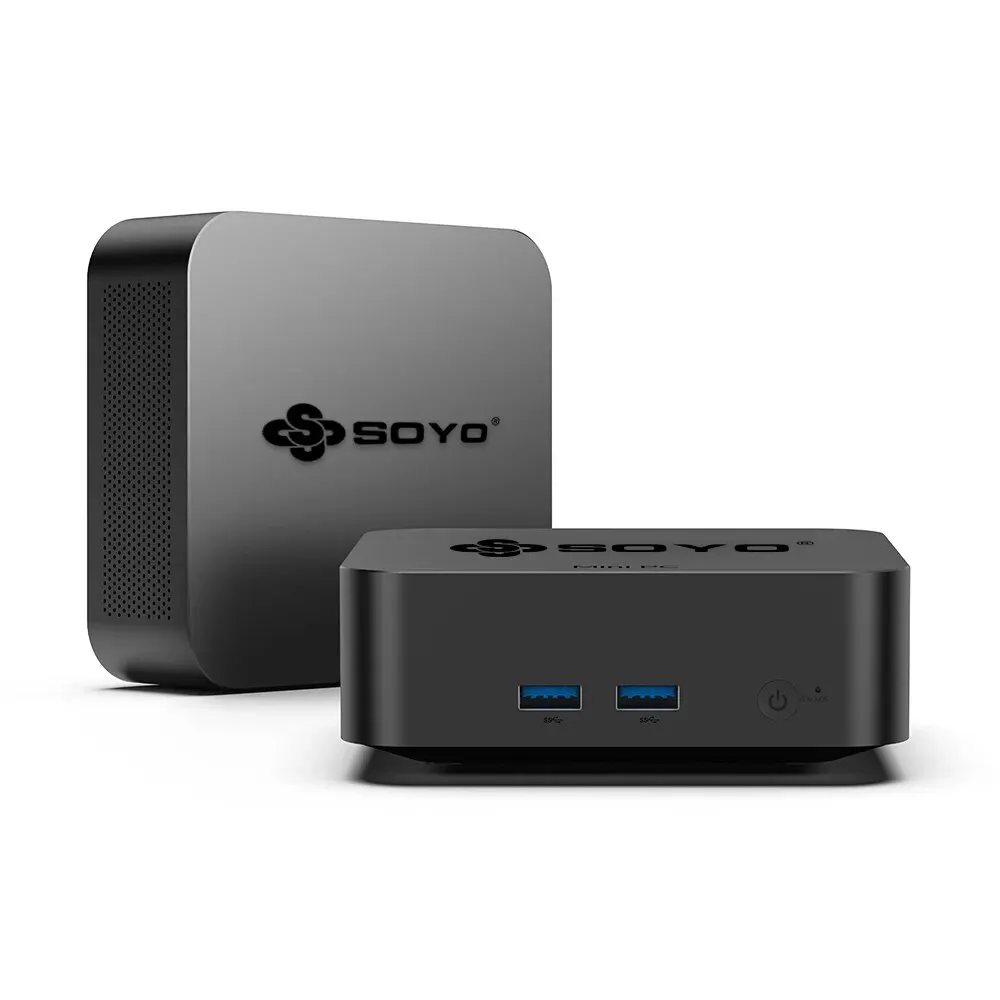 SOYO M2 Pro ̴ PC, 8 GB, 16GB RAM, 256 GBSSD,   N95,  11  Ʈ, , Ͻ, ӿ ̻