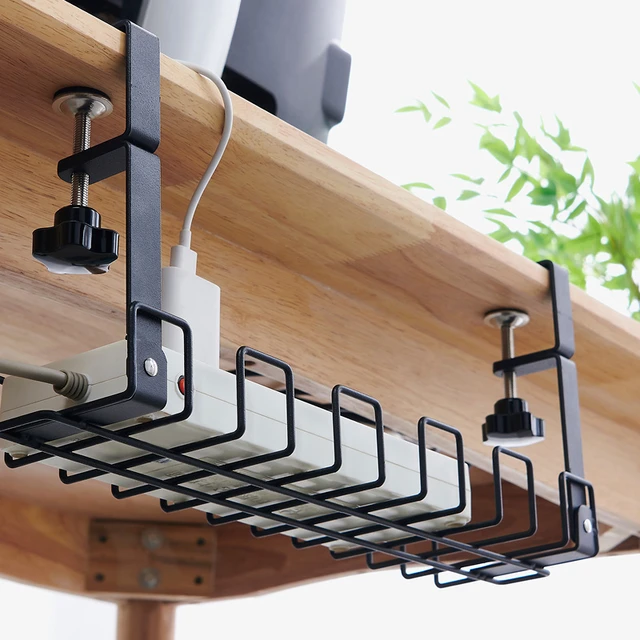 Desk Cable Management Tray  Office Cable Management Office - Desk Cable  Management - Aliexpress