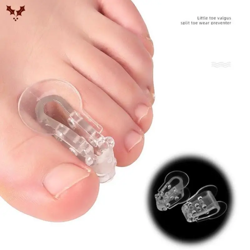 Big Toe Straightener Thumb Valgus Protector Soft Silicone Foot Fingers Toe Separator Bunion