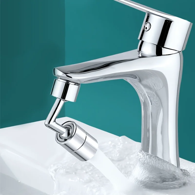 

Universal Faucet Washbasin 720 Degrees Rotatable Anti-splash Water Kitchen Bathroom Extension Water-saving Mouthwash Bubbler