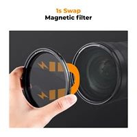 K&F Concept Magnetic ND8-128 ND2-32 ND32 ND128 Filter Adjustable Variable ND Filter 67mm 82mm 77mm 72mm Magnetic For Camera Lens 2