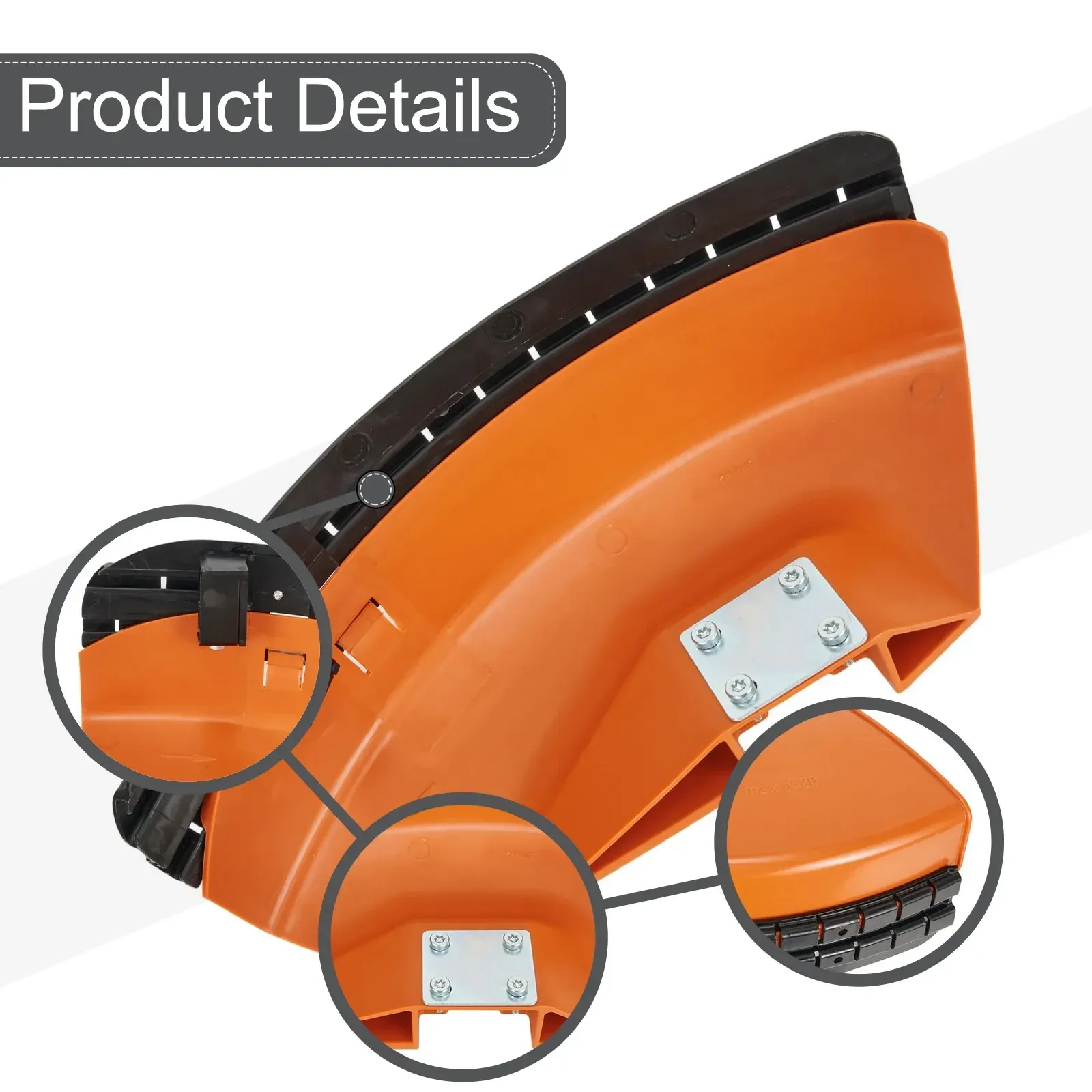 Copertura Antipolvere Per Decespugliatore - In Plastica Arancione, Per Diametri 26mm O 28mm, Protezione Pioggia E Neve - Foto 10