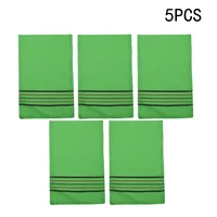 5pcs Korean Exfoliating Bath Body Washcloth Shower Wash Cloths Dead Skin Clean Wash Towel Tool Green bathroom serviette de plage 2