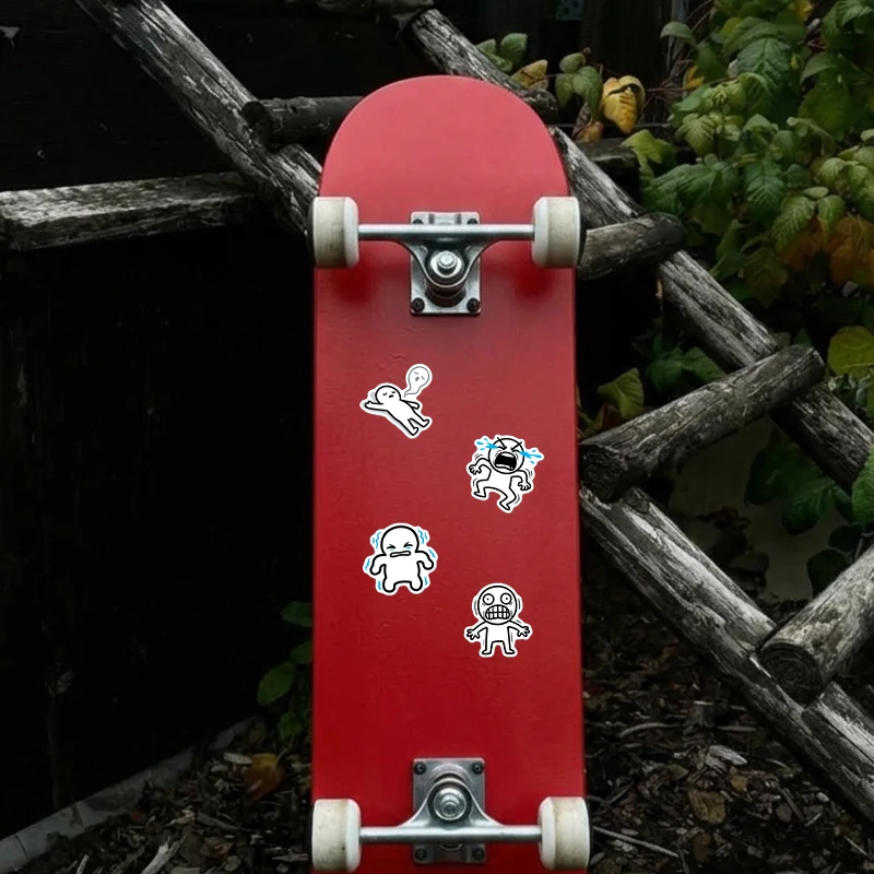 기발한 캐릭터 감정 그래피티 스티커 50개, 물병, 노트북, 휴대폰 장식, 여행 가방, 스케이트보드, 기타, 선물 상자, 파티 장식, 명절 선물에 적합