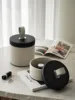 Light Luxury Bruto Storage Box Storage Box Home High-Grade Leather Jewellery Box Living Room Bedroom Cosmetic Storage Jar 3