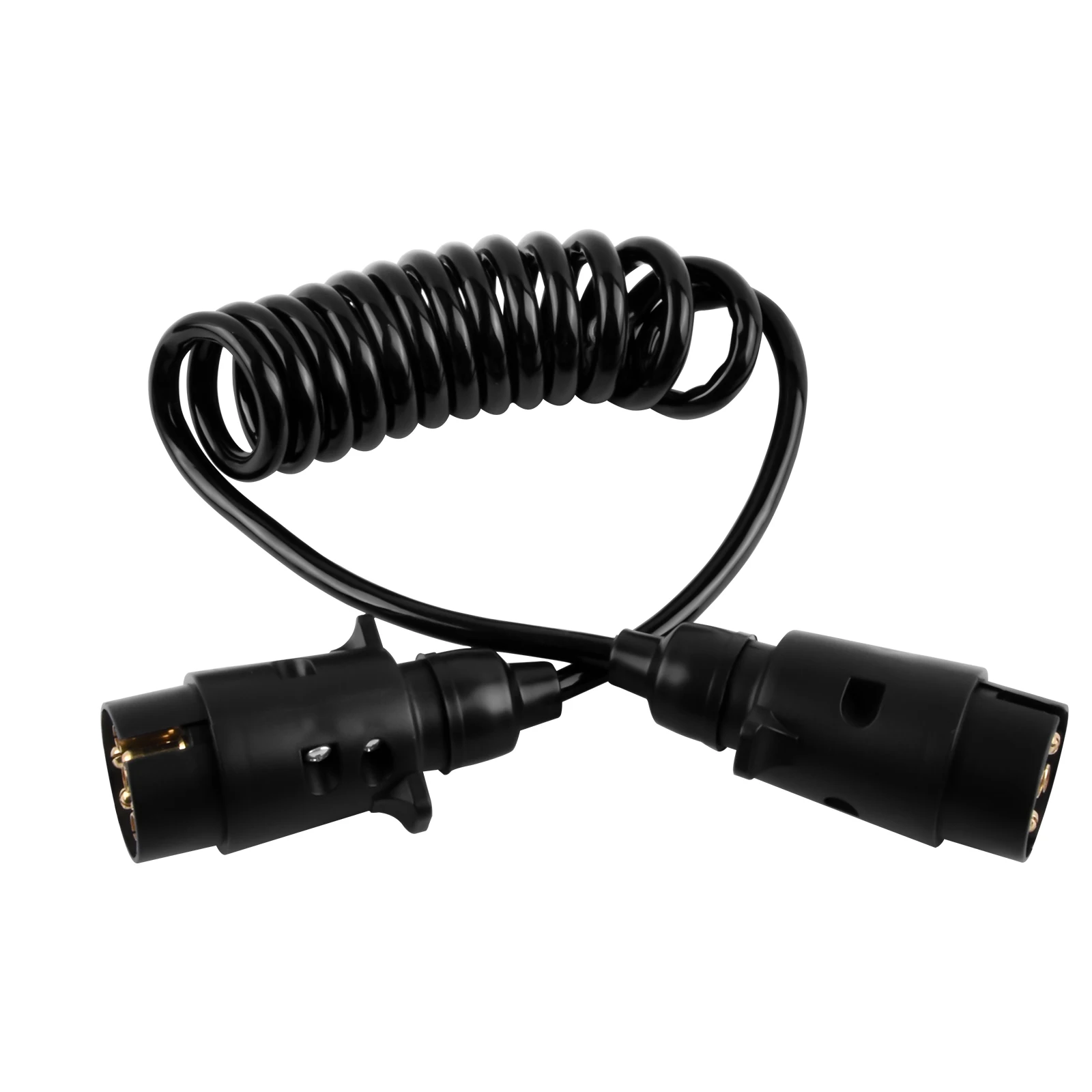 7 Pin Trailer Connector Electric Adapter Plug 2M Truck Extension Cable 12V Waterproof RV Plug Socket Adapter Caravan