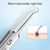 German Ultra-fine No. 5 Cell Pimples Blackhead Clip Tweezers Beauty Face Health Salon Special blackhead remover Acne Needle Tool 4