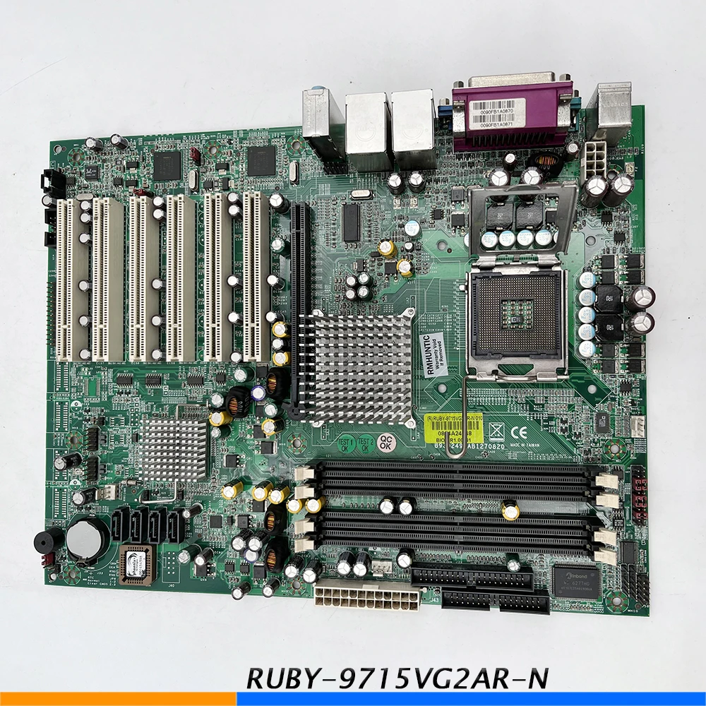 RUBY 9715VG2AR N For B9302492AB1270820 LGA 775 Industrial Control Motherboard RUBY 9715VG2AR