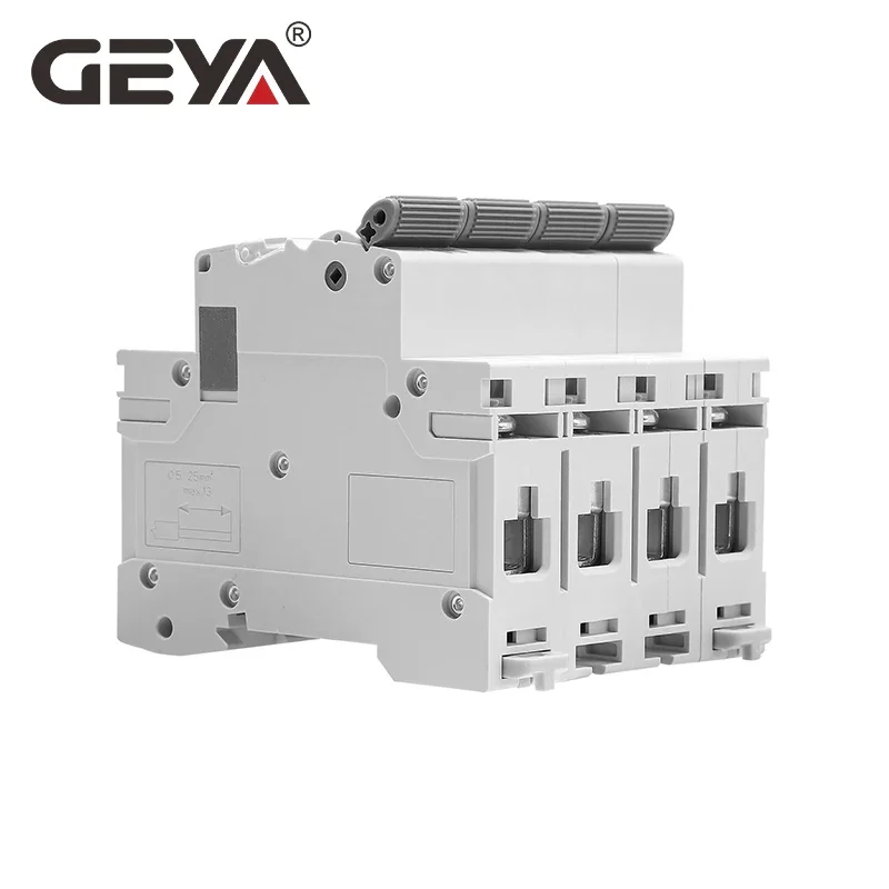 GEYA GYM9H 10KA MCB 1P 2P 3P 4P 6A 10A 16A 20A 25A 32A 40A 50A 63A Circuit Breaker 230V 400V C Curve CE CB Approved circuit breaker