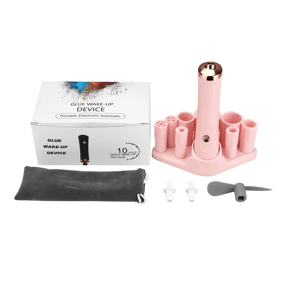 Eyelash Glue Shaker Electric Wake-up Tools for Nail Polish Tattoo Ink Liquid Shaking Machine Eyelash Glue Makeup Device eyelash glue eyelash makeup tool