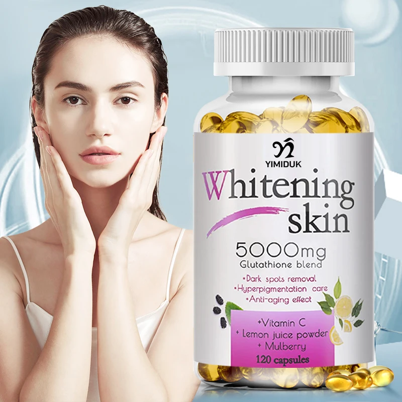 NaturalSkinWhiteningEffectCollagenGlutathioneVitaminCSkinFacialReduceMelanin