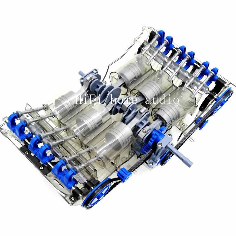 6気筒パラレルカーエンジン,f6エンジンモデル,組み立て玩具