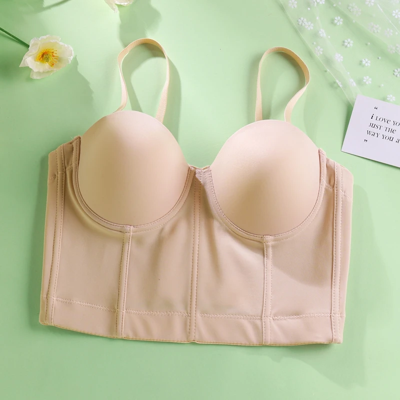 2024 New French Beige Black Red White Bras Sexy Push Up Lolita Style Underwear For Women ABC Cup Lingerie 5