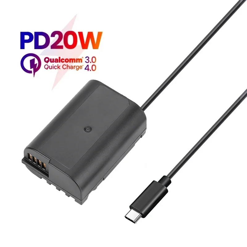 Cargador Doble USB DMW-BTC15 para DMW-BLK22 (Panasonic Lumix DC-GH5 II  DC-GH6 DC-S5 G9 GH5 GH5S)