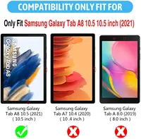 For Samsung Galaxy Tab A8 10.5 inch X200 X205 2021 Tempered Glass Screen Protector For SM-X200 SM-X205 Tablet Film Guard 10.5" 2