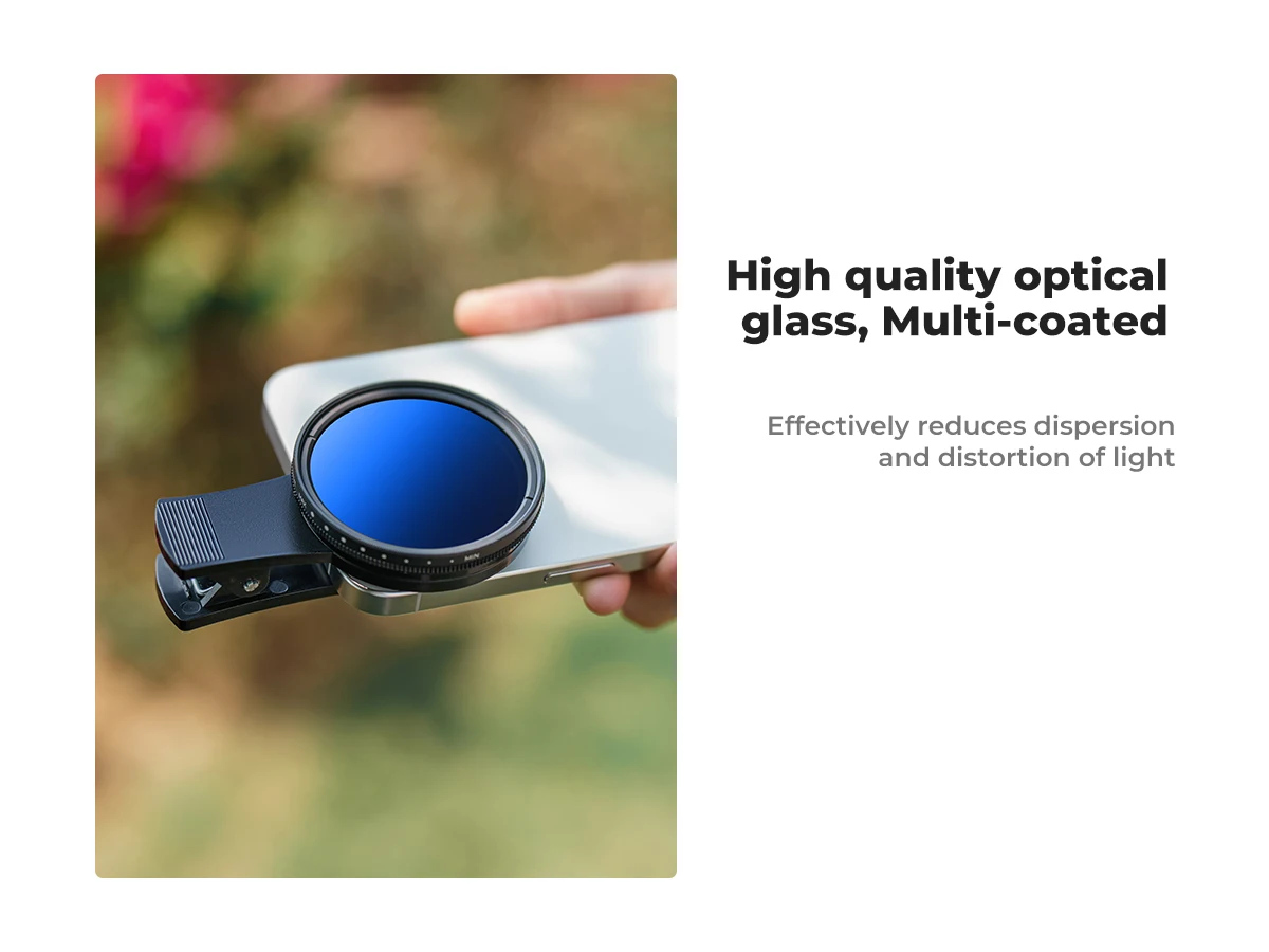 Anti-Glare Magnetic Phone Filter