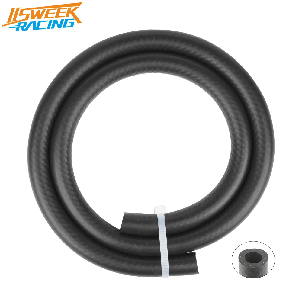 1m/3ft NBR Fuel Line Hose Push on Hose Fuel Injection Hose Compatible