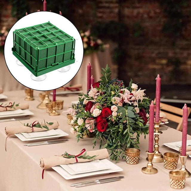 Wet Foam Floral Mud Florist Green Foam Brick Fresh Flowers Foam Mud Diy Flower  Arrangements Supplies For Wedding Party Decor - Artificial Flowers -  AliExpress