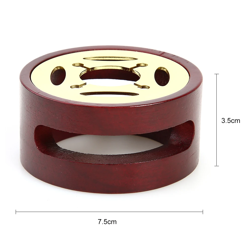 Retro Wax Seal Melting Furnace Solid Wood Oven Furnace Wax Pot Beads Sticks Heater Wax Warmer Decorative Craft for Candle Stamp 